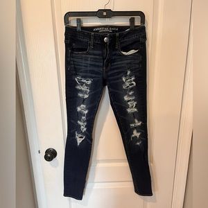 American Eagle Distressed Skinny Jeans